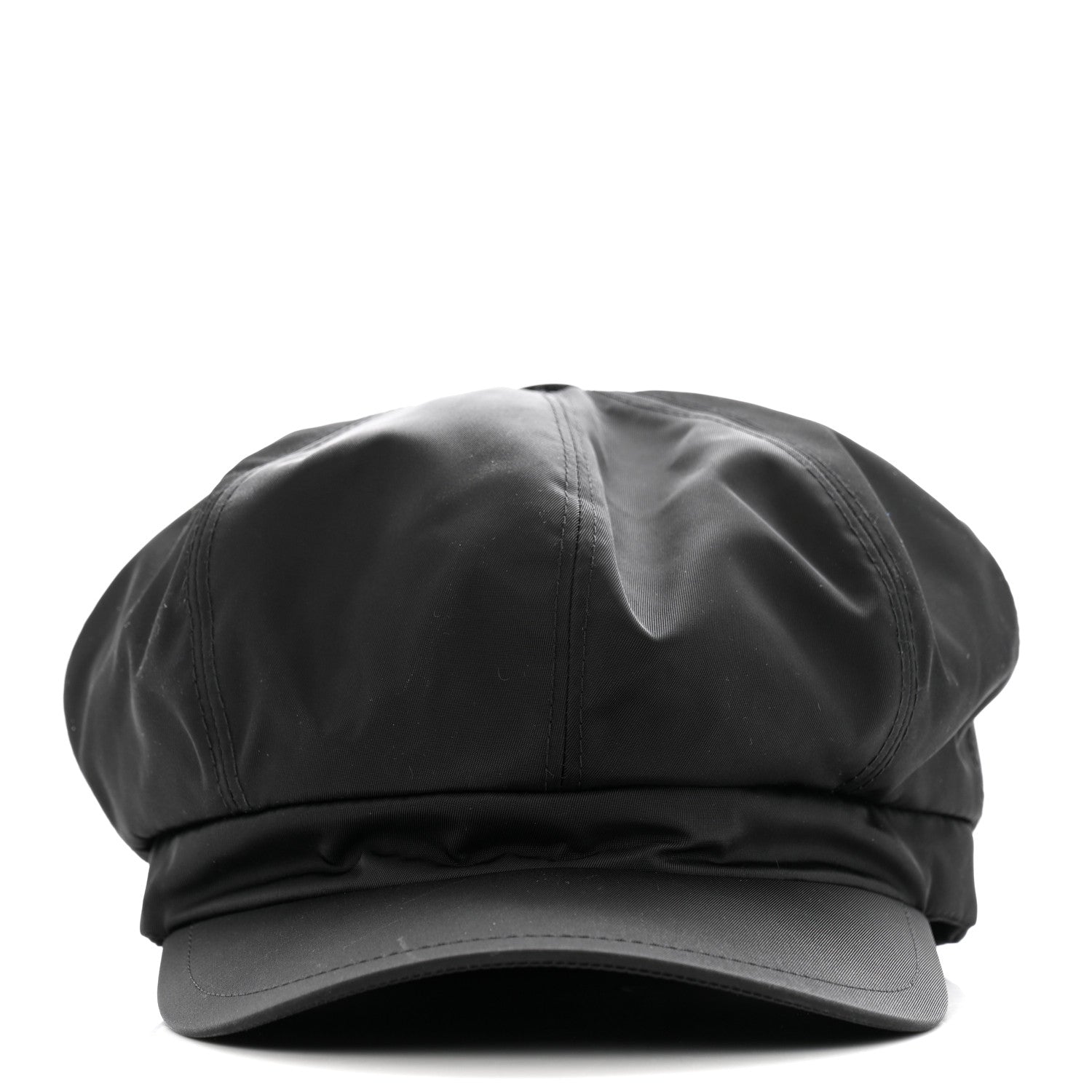 Prada Re-Nylon Newsboy Hat M Black 3 of 8