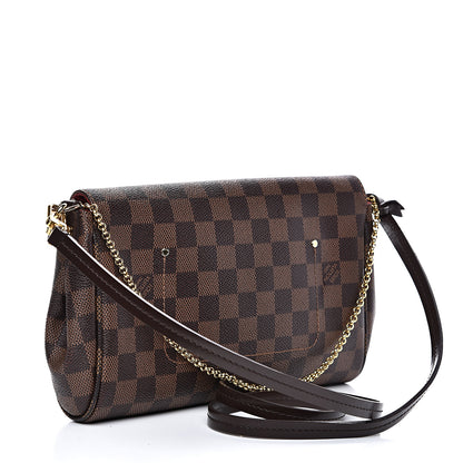 Louis Vuitton Damier Ebene Favorite MM 3 of 13