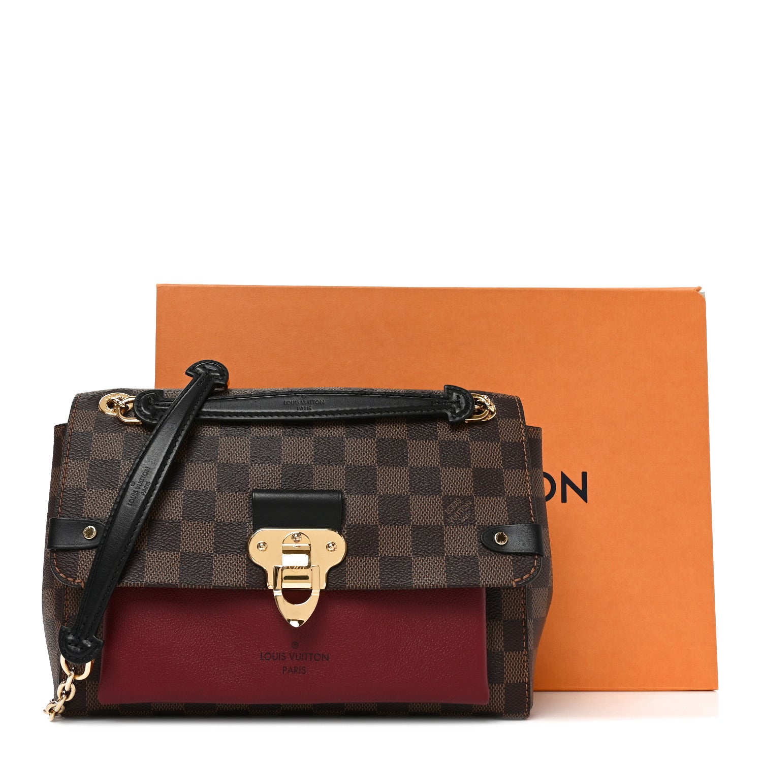 Louis Vuitton Damier Ebene Vavin PM Bordeaux 10 of 10