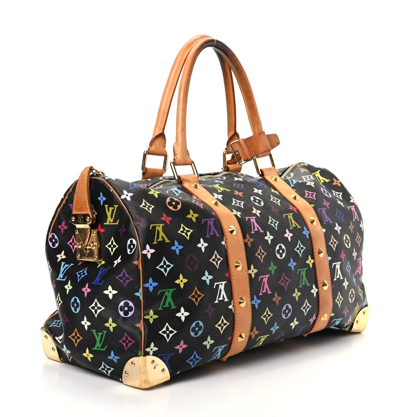 Monogram Multicolor Keepall 45 Black