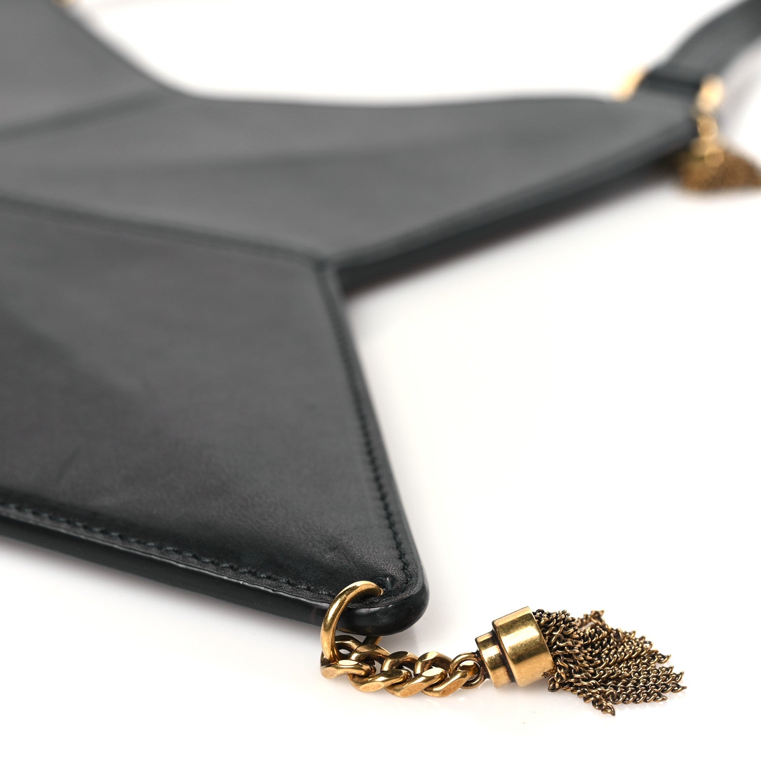 Saint Laurent Calfskin Astro Star Shoulder Bag Black 10 of 10
