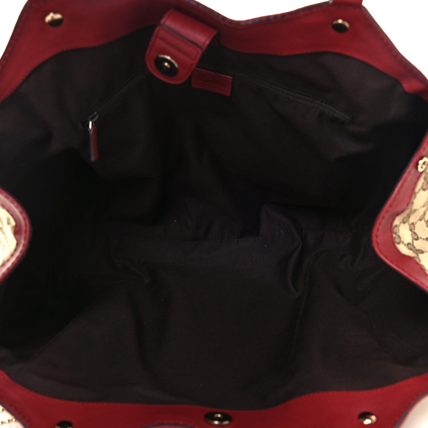 Gucci Monogram Large Sukey Tote Dark Red 5 of 12