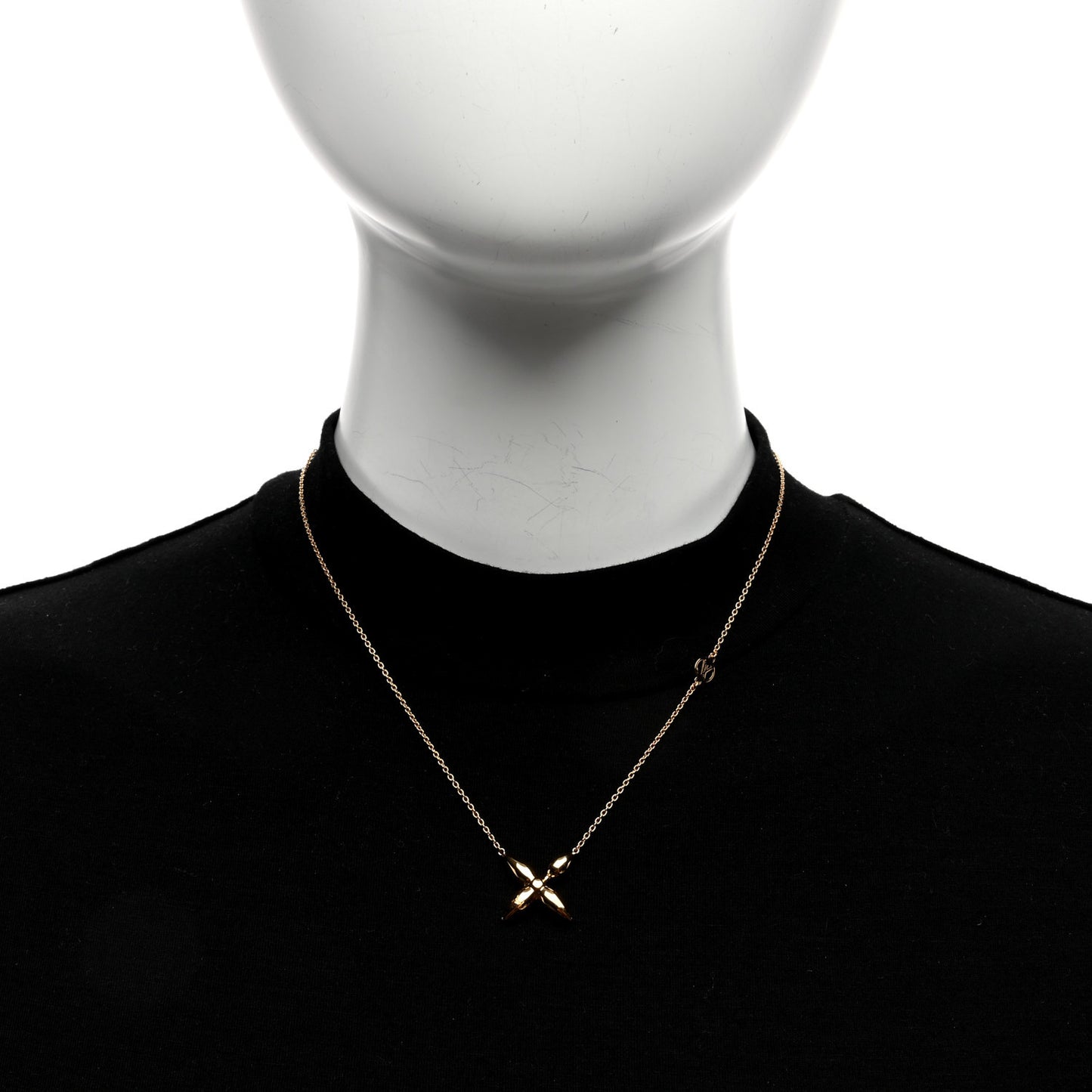 Metal Louisette Necklace Gold