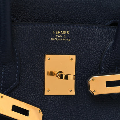 Hermes Togo Birkin 30 Bleu Nuit 6 of 13