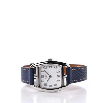 Hermes Stainless Steel Epsom 26mm Cape Cod Tonneau Quartz Watch Malta 3 of 8