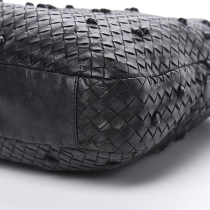 Bottega Veneta Nappa Intrecciato Naruto Knot Hobo Black 9 of 13