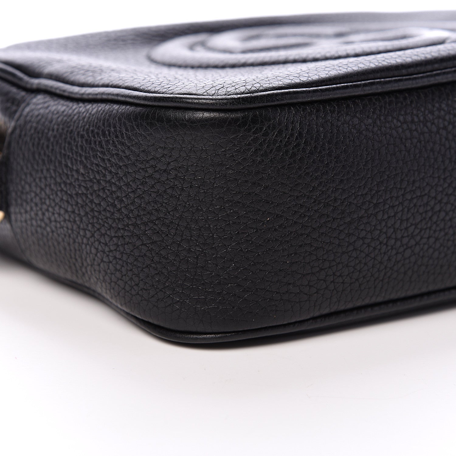 Gucci Pebbled Calfskin Small Soho Disco Bag Black 8 of 10
