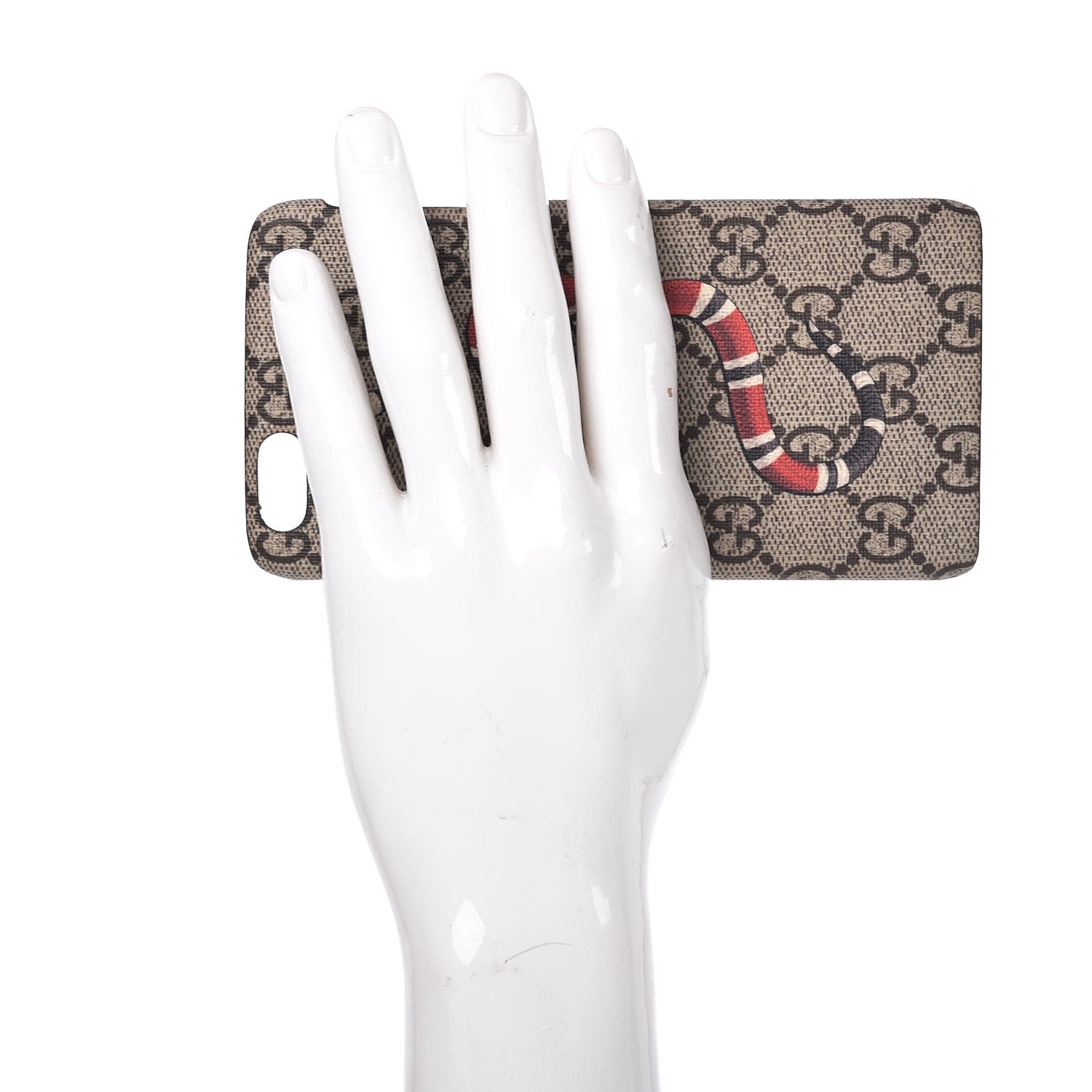 Gucci GG Supreme Monogram Kingsnake Iphone 6 Plus Case 2 of 6