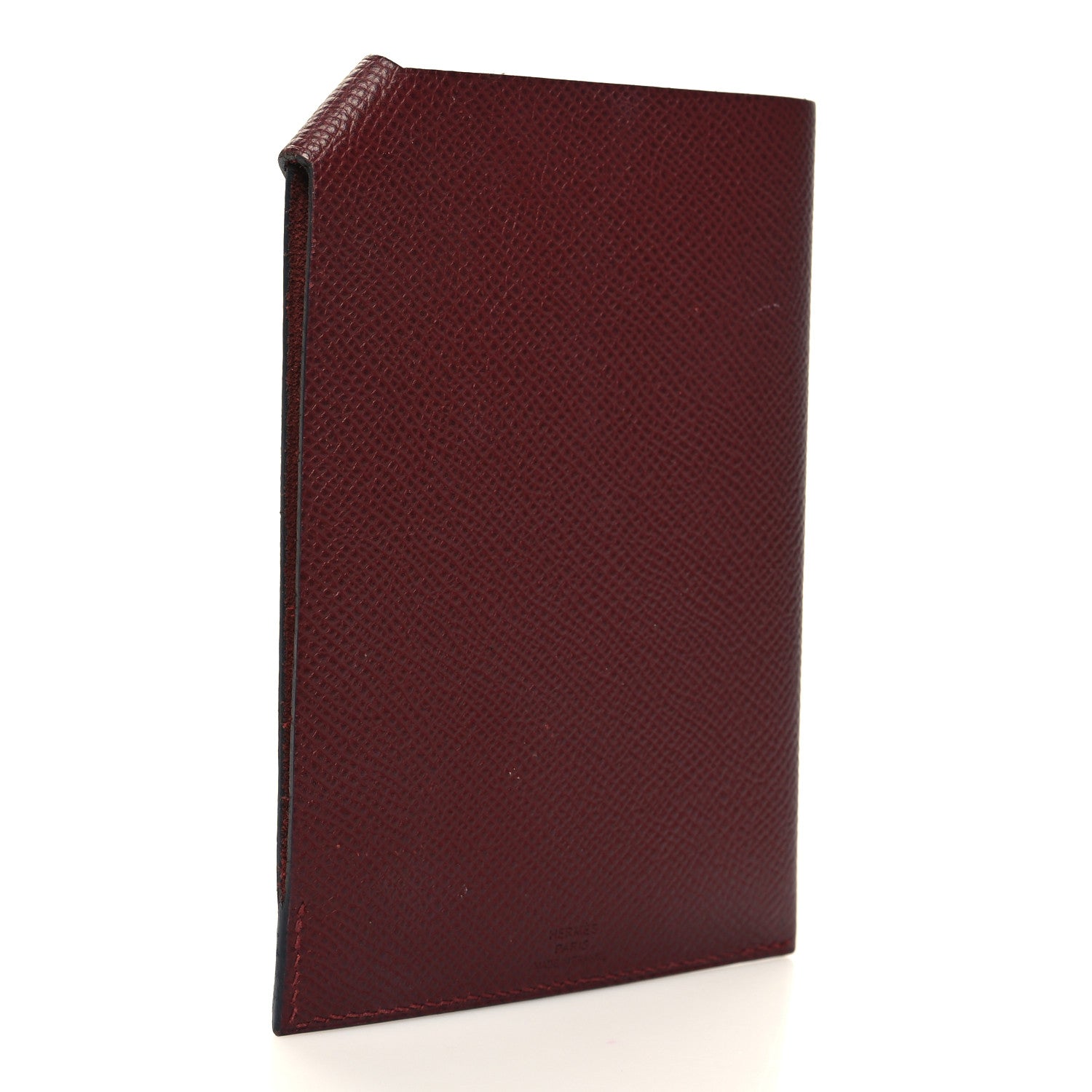 Hermes Epsom Tarmac PM Passport Holder Rouge H 3 of 8