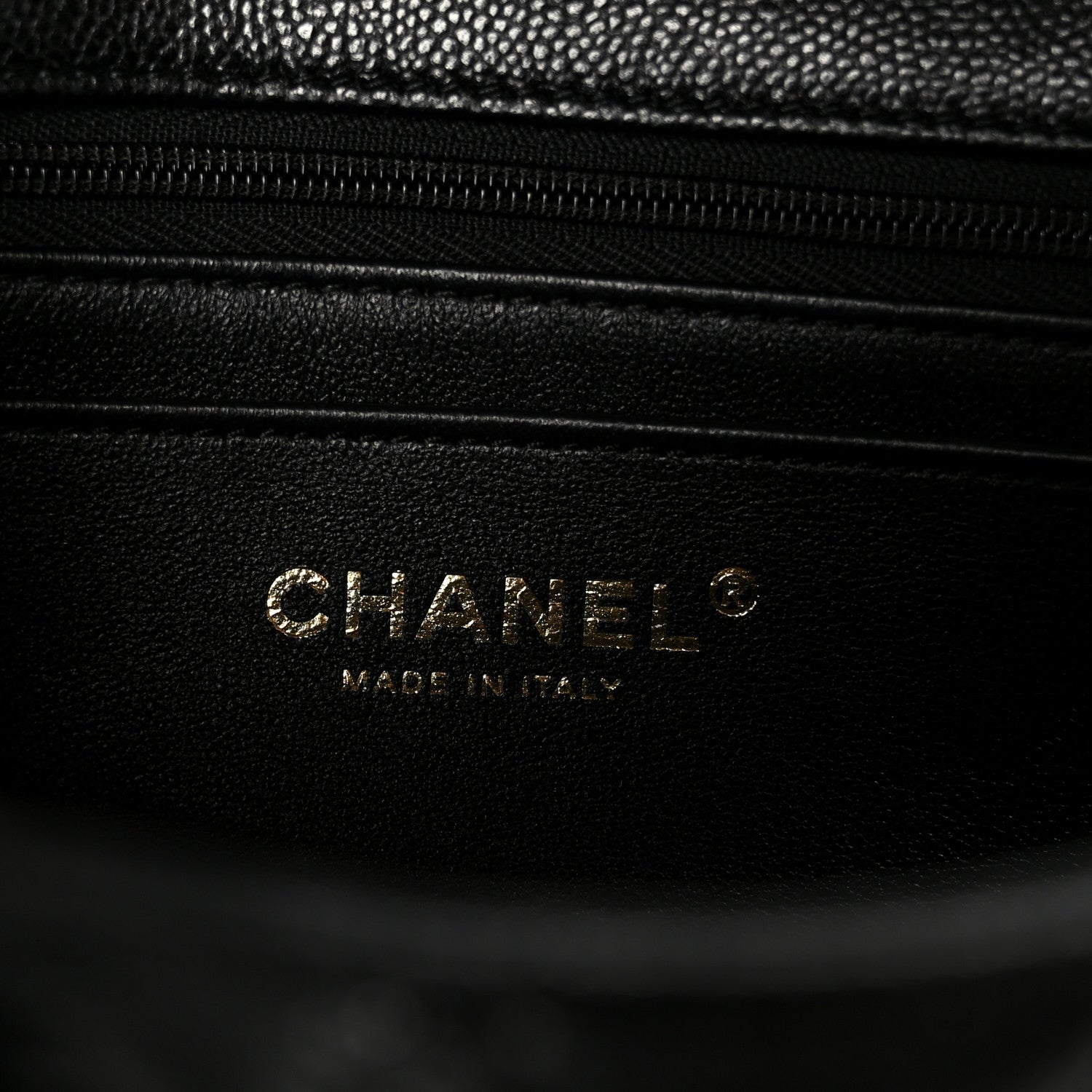 Chanel Caviar Quilted Small Handy CC Flap Black 6 of 11