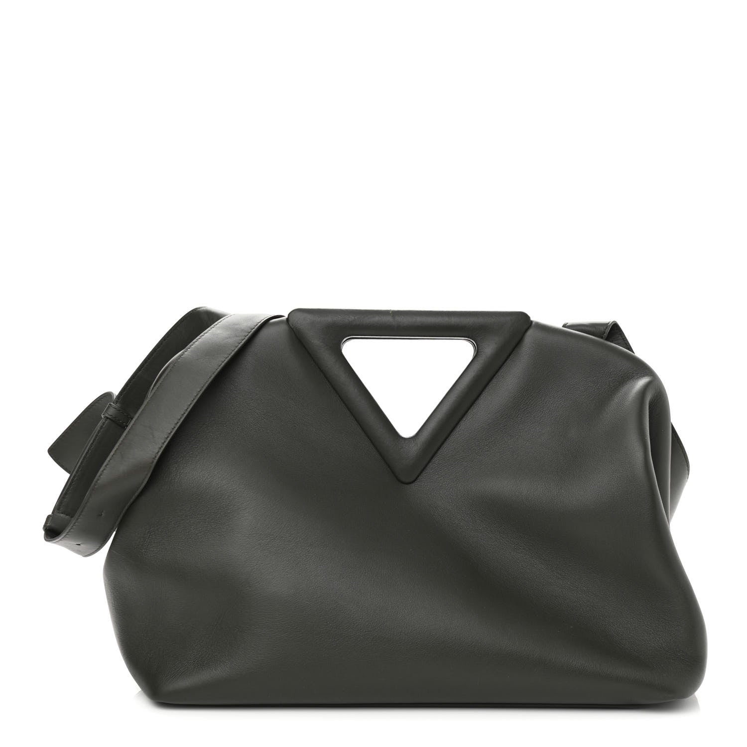 Bottega Veneta Calfskin Large The Point Triangle Bag Camping 1 of 10