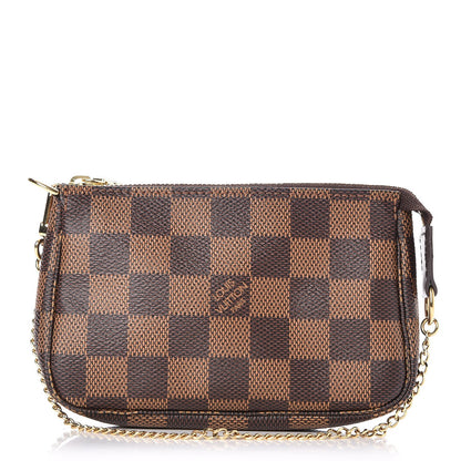 Louis Vuitton Damier Ebene Mini Pochette Accessories 1 of 7