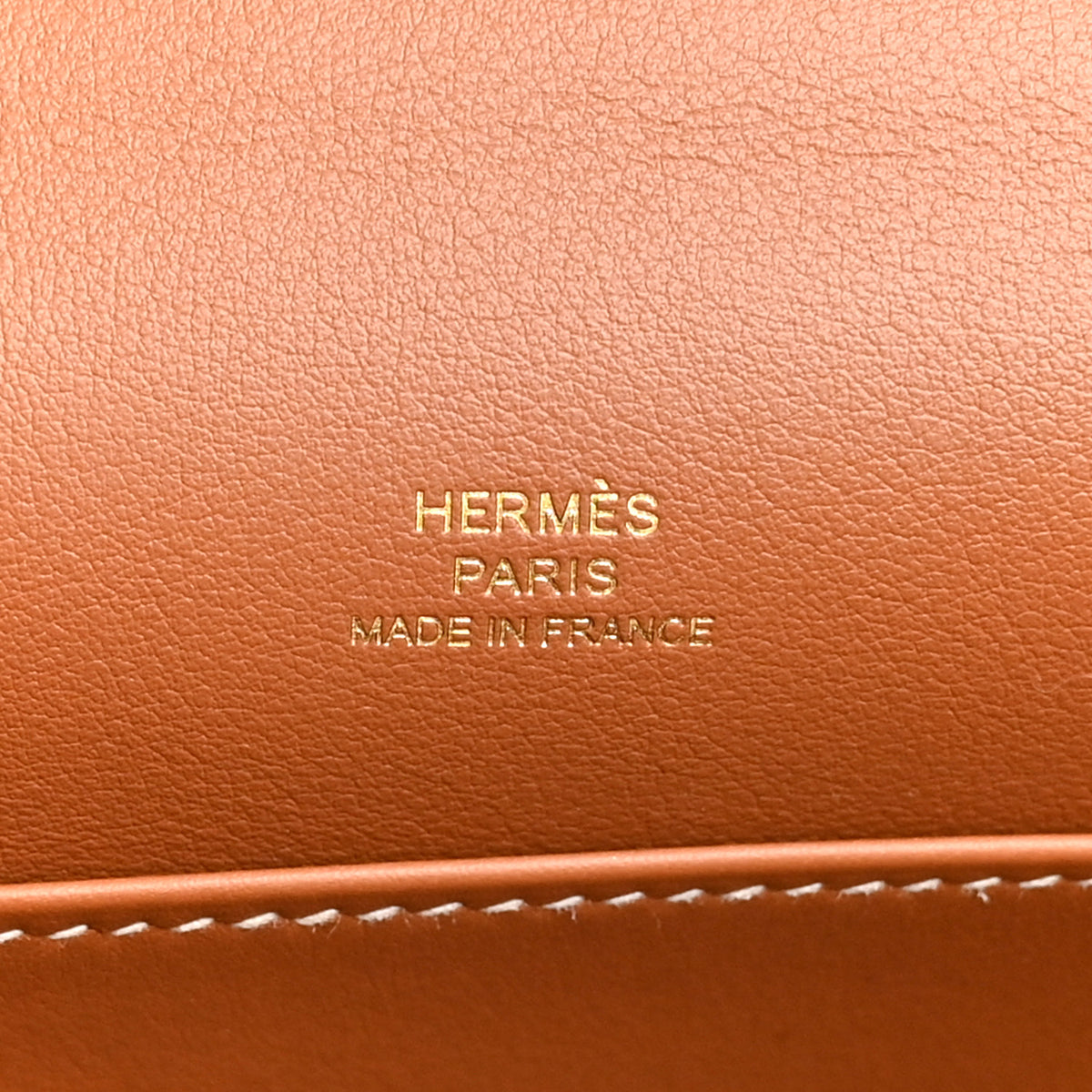 Hermes Swift Kelly Pochette Clutch Gold 5 of 14
