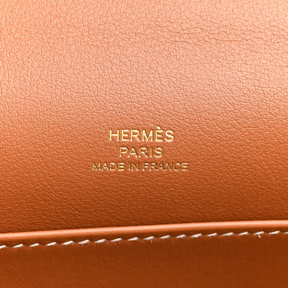 Hermes Swift Kelly Pochette Clutch Gold 5 of 14