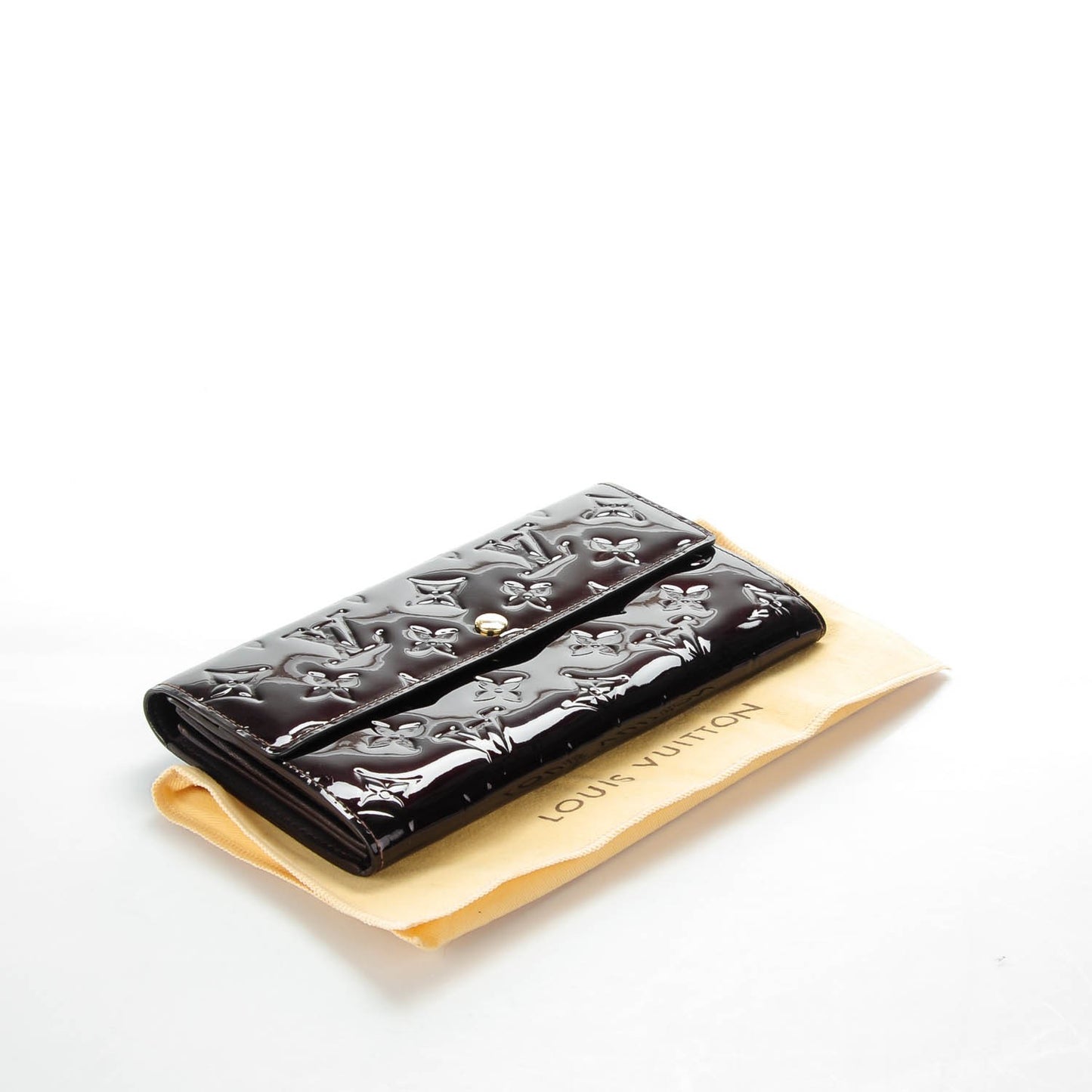 Vernis Sarah Wallet Amarante