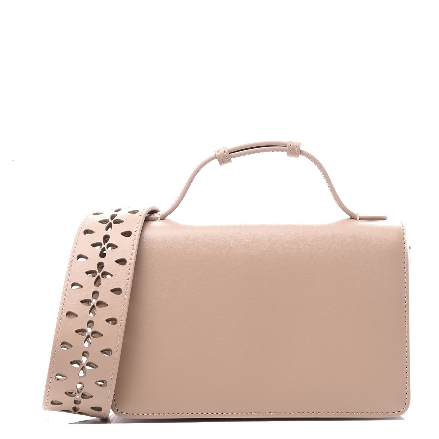 Calfskin Small Franca Crossbody Sable