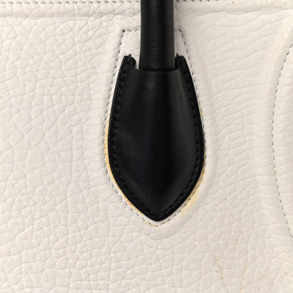 Celine Bullhide Medium Phantom Luggage White 12 of 15
