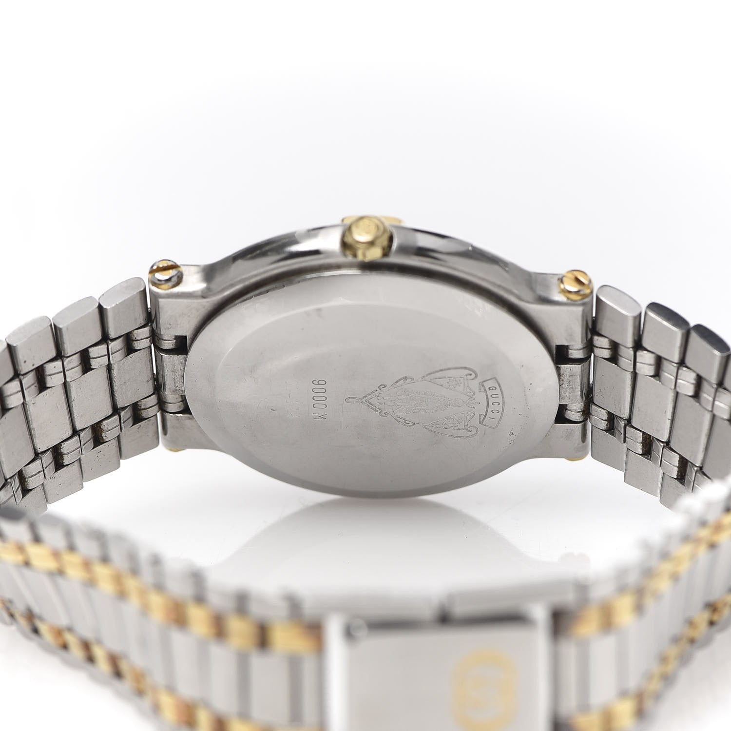 Gucci Stainless Steel 32mm 9000M Quartz Watch Black 5 of 6