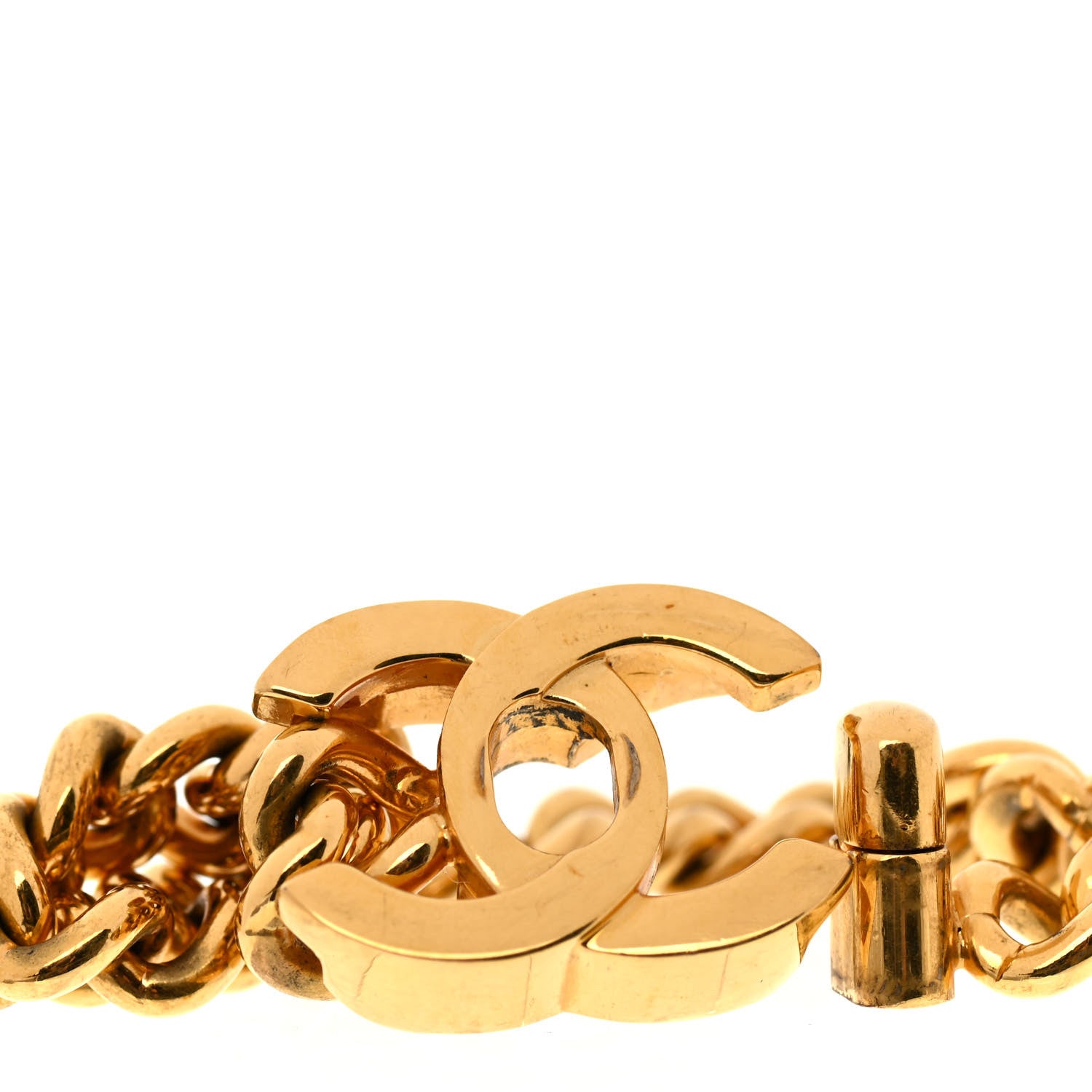 Chanel CC Turnlock Bracelet Gold 5 of 6