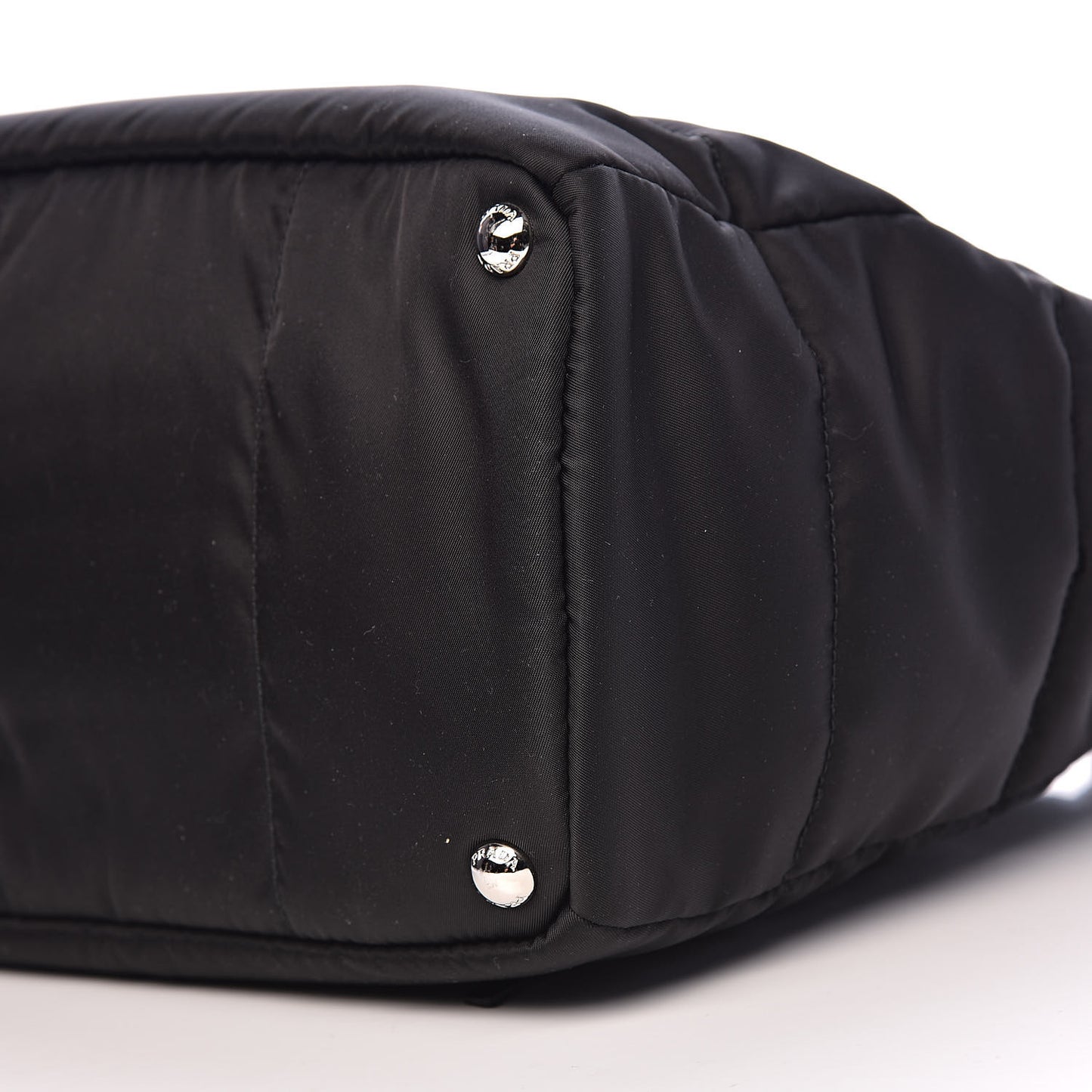 Tessuto Nylon Bomber Tote Black