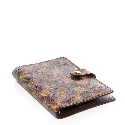 Louis Vuitton Damier Ebene Small Ring Agenda Cover 4 of 7