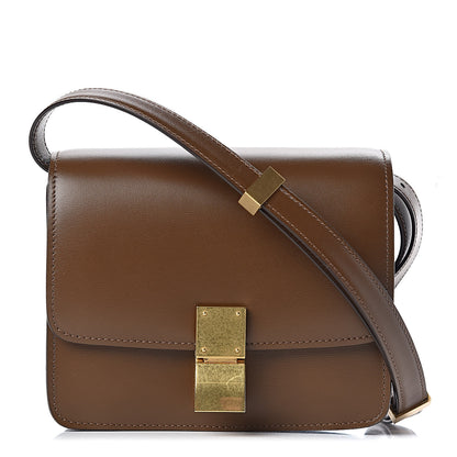 Celine Box Calfskin Small Classic Box Flap Bag Camel 1 of 9