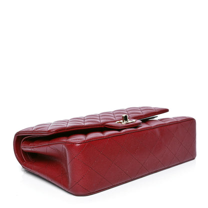 Chanel Caviar Quilted Medium Double Flap Red 3 of 4