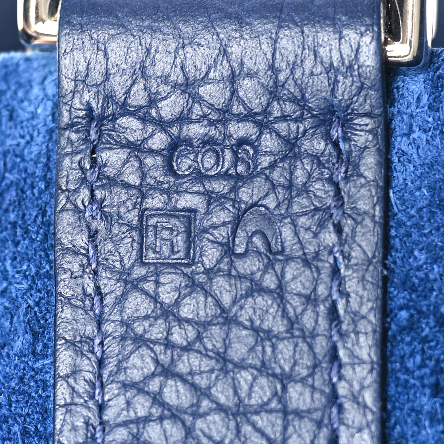 Taurillon Clemence Picotin Lock TGM Bleu Saphir