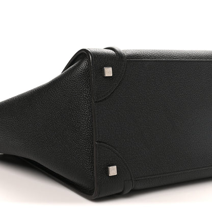 Celine Smooth Calfskin Mini Luggage Black 8 of 9