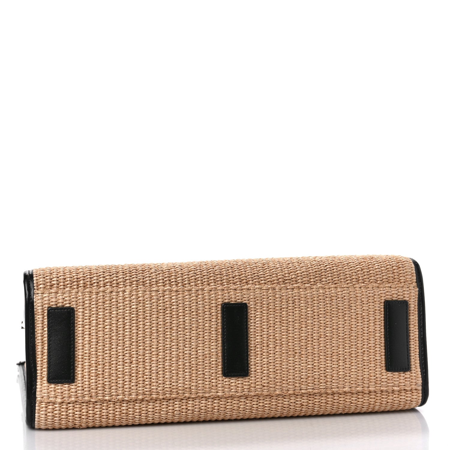 Versace Raffia Studded La Medusa Large Tote Beige 4 of 8