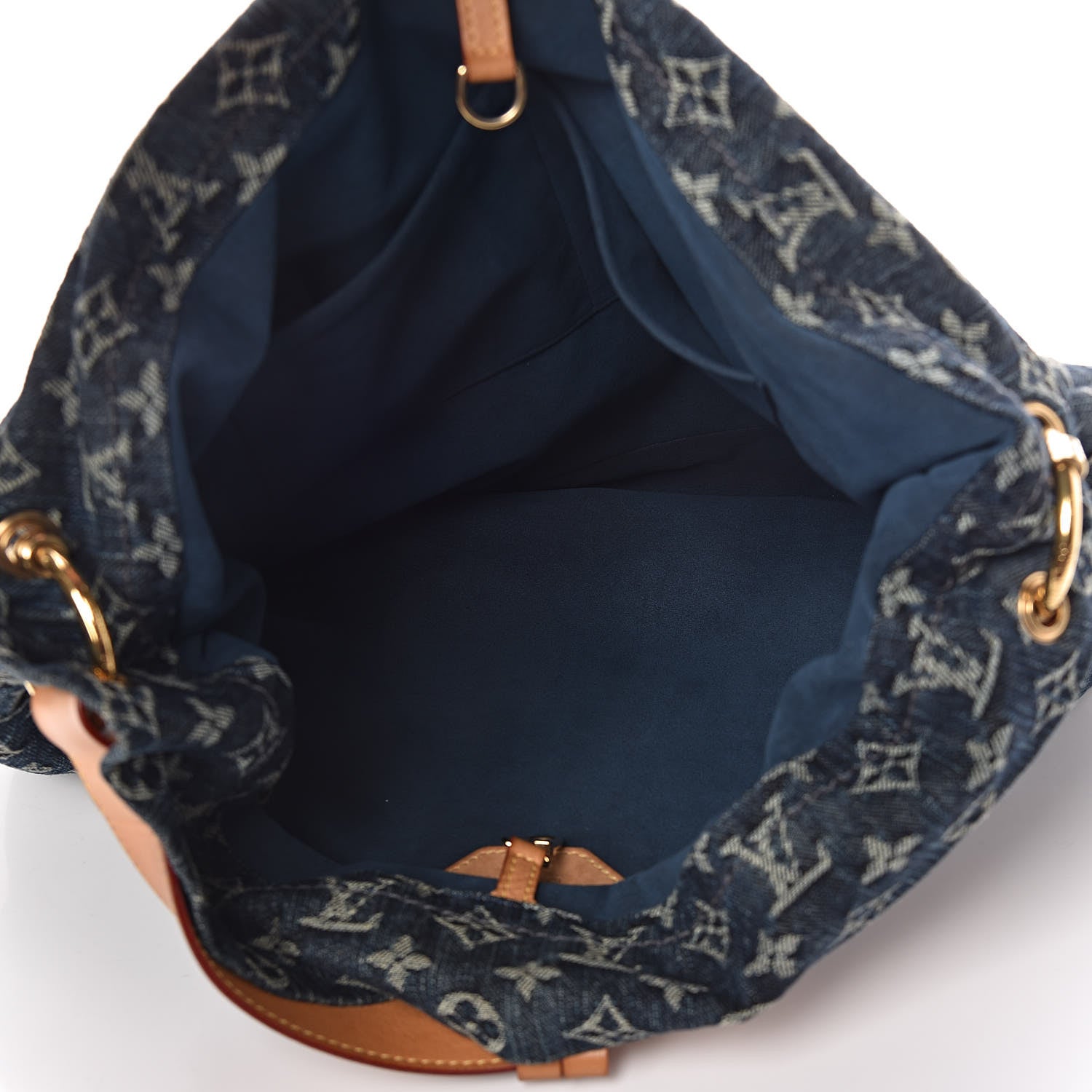 Louis Vuitton Denim Daily GM Gris Blue 5 of 9