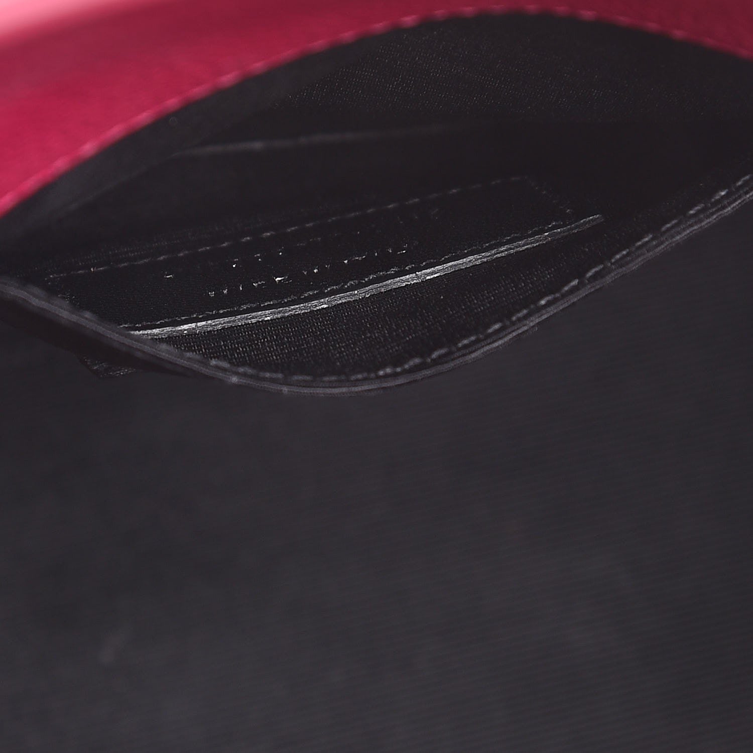 Saint Laurent Grained Calfskin Baby Sac De Jour Lipstick Fuchsia 8 of 8