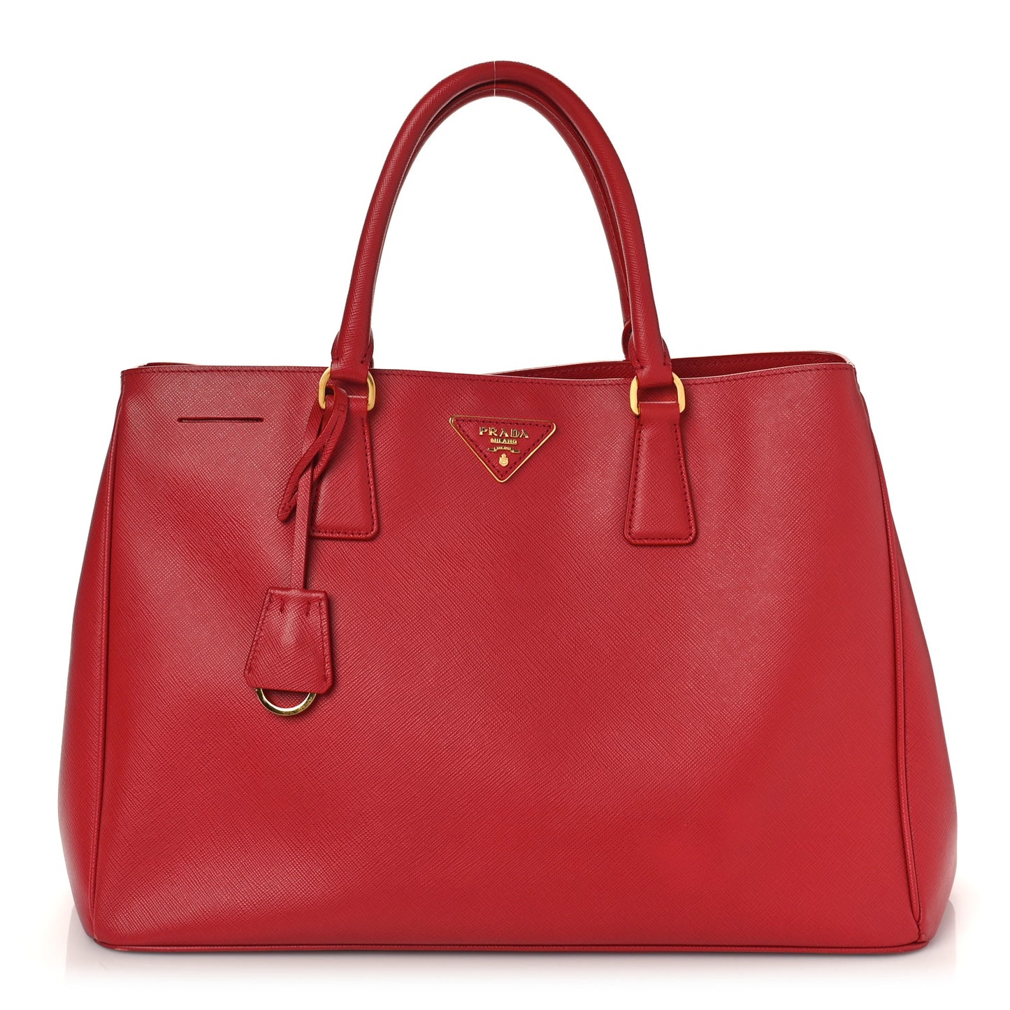 Saffiano Lux Large Tote Fuoco