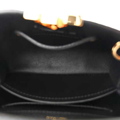 Louis Vuitton Taurillon Mini Capucines Black 5 of 9
