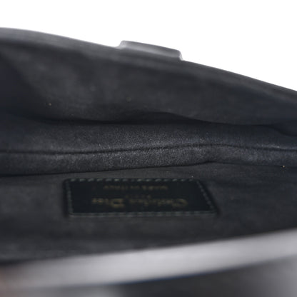 Christian Dior Calfskin Mini Saddle Bag Black 5 of 13