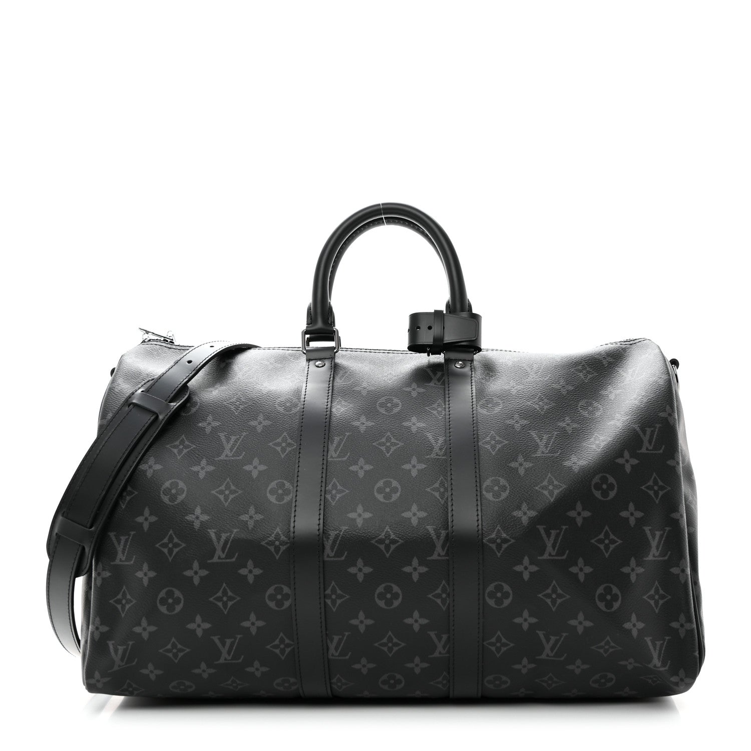 Louis Vuitton Monogram Eclipse Keepall Bandouliere 45 1 of 8