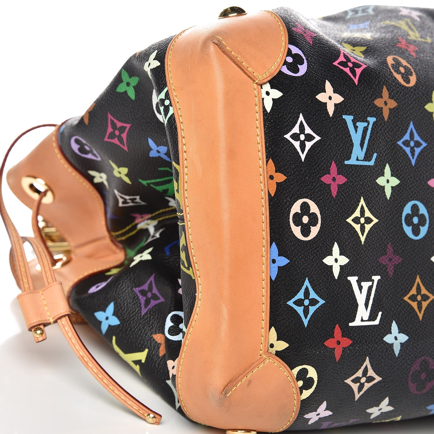 Louis Vuitton Monogram Multicolor Ursula Black 7 of 8