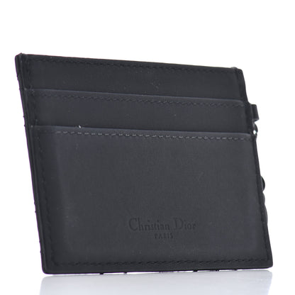 Christian Dior Ultra Matte Calfskin Lady Dior Card Holder Black 2 of 5