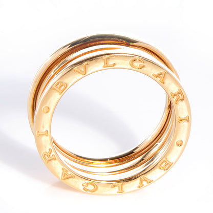 Bulgari BVLGARI 18k Yellow Gold B.Zero1 Four Band Ring size 8.5 3 of 5