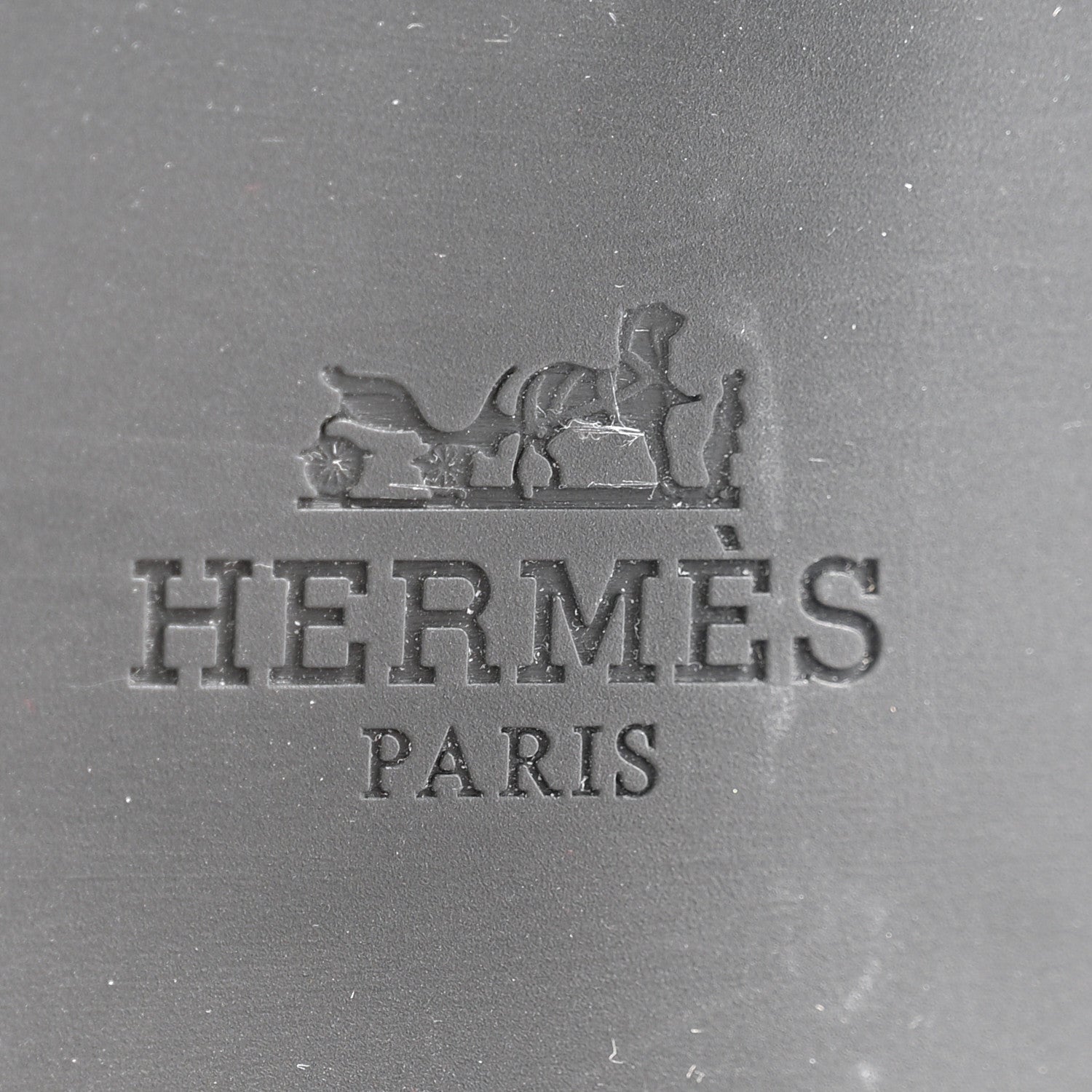 Hermes Rubber Chaine d'Ancre Island Sandals 39 Black 7 of 9