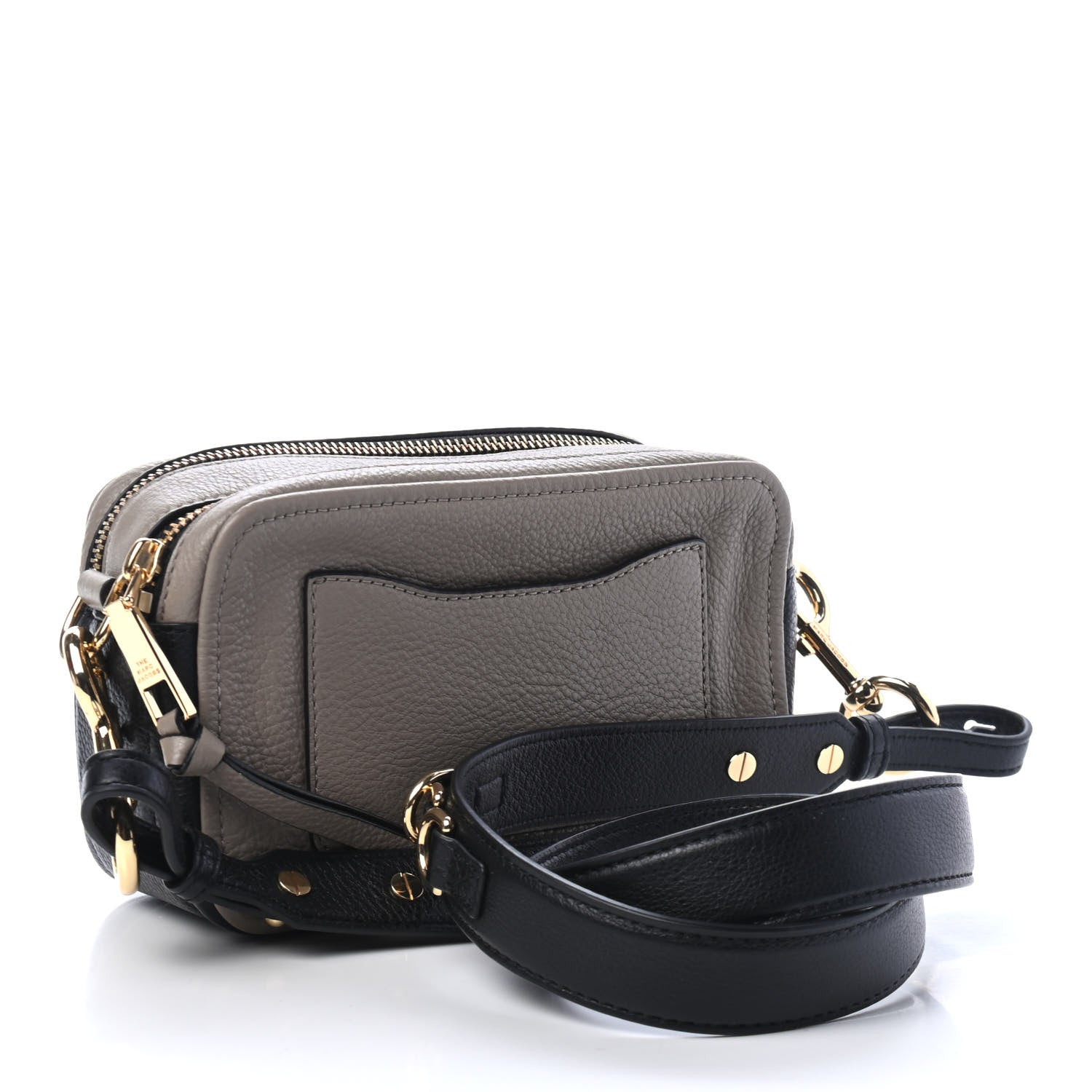 Marc Jacobs Supple Natural Grain Calfskin The Softshot 21 Bag Cement Multi 2 of 4