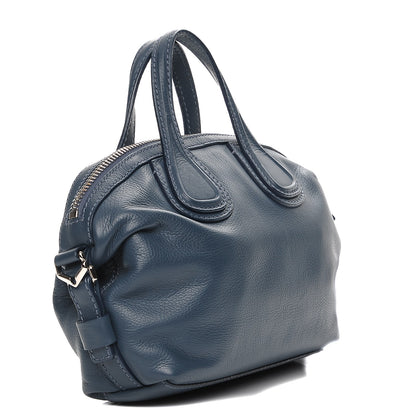 Givenchy Waxy Grained Calfskin Micro Nightingale Mineral Blue 3 of 8