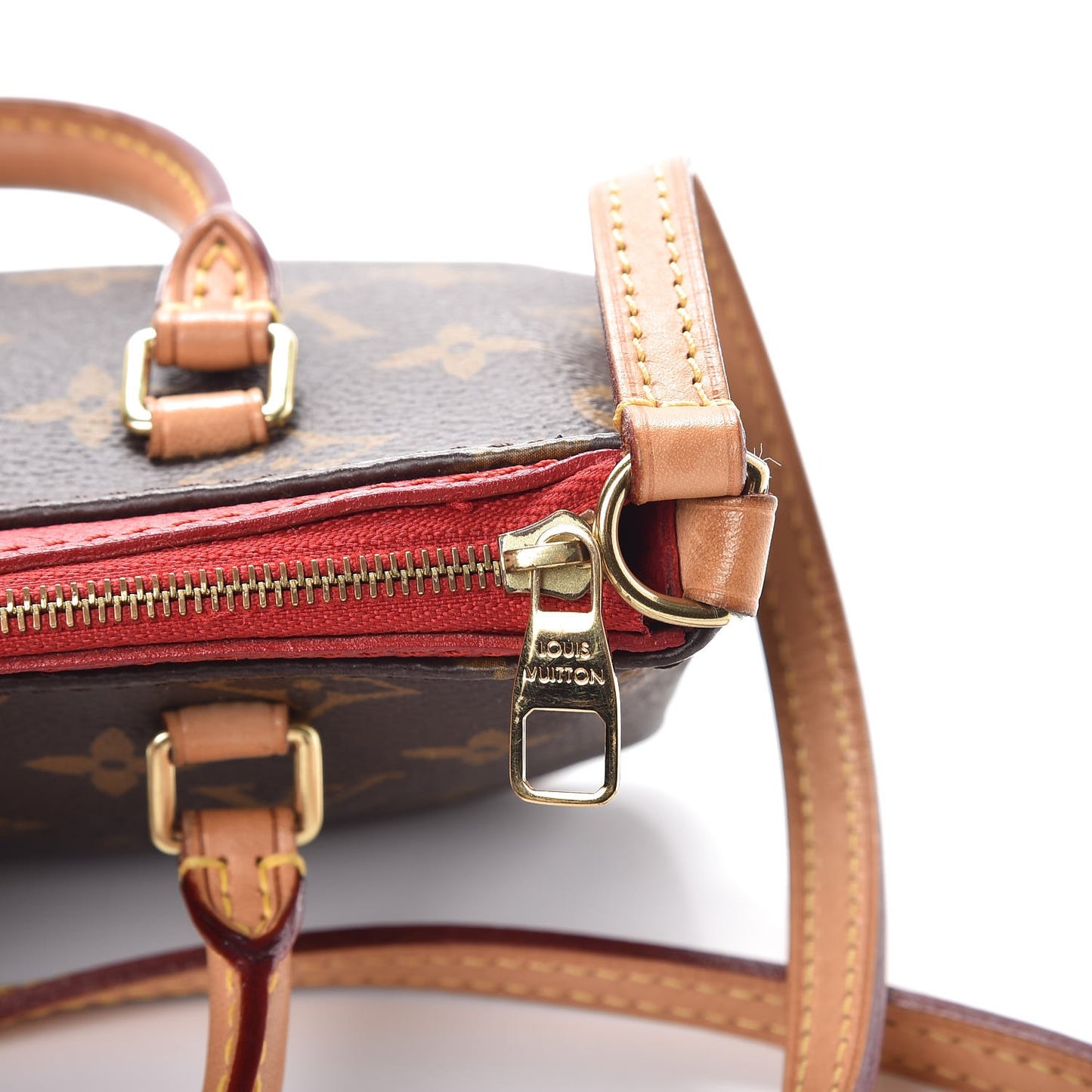 Monogram Nano Pallas Cherry