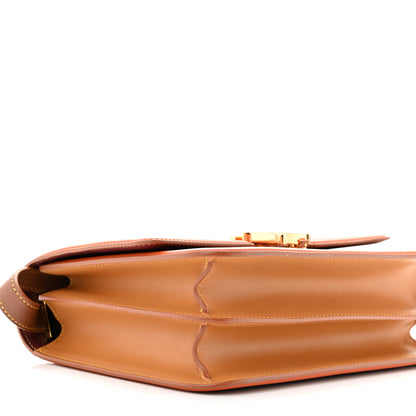Burberry Smooth Calfskin Monogram Medium TB Bag Burgundy Multicolor 8 of 9