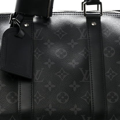 Louis Vuitton Monogram Eclipse Keepall Bandouliere 45 7 of 9