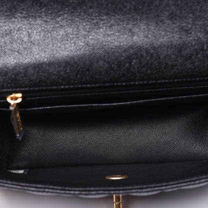 Chanel Caviar Quilted Mini Top Handle Rectangular Flap Black 5 of 10