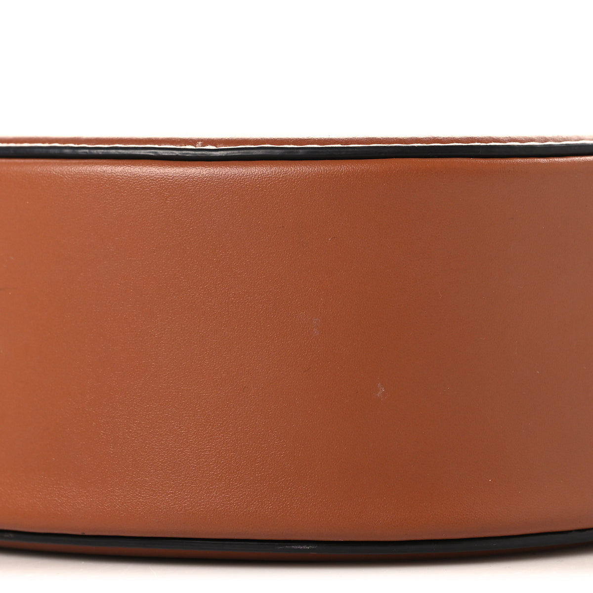 Celine Smooth Calfskin Cuir Triomphe Oval Bag Tan 9 of 11