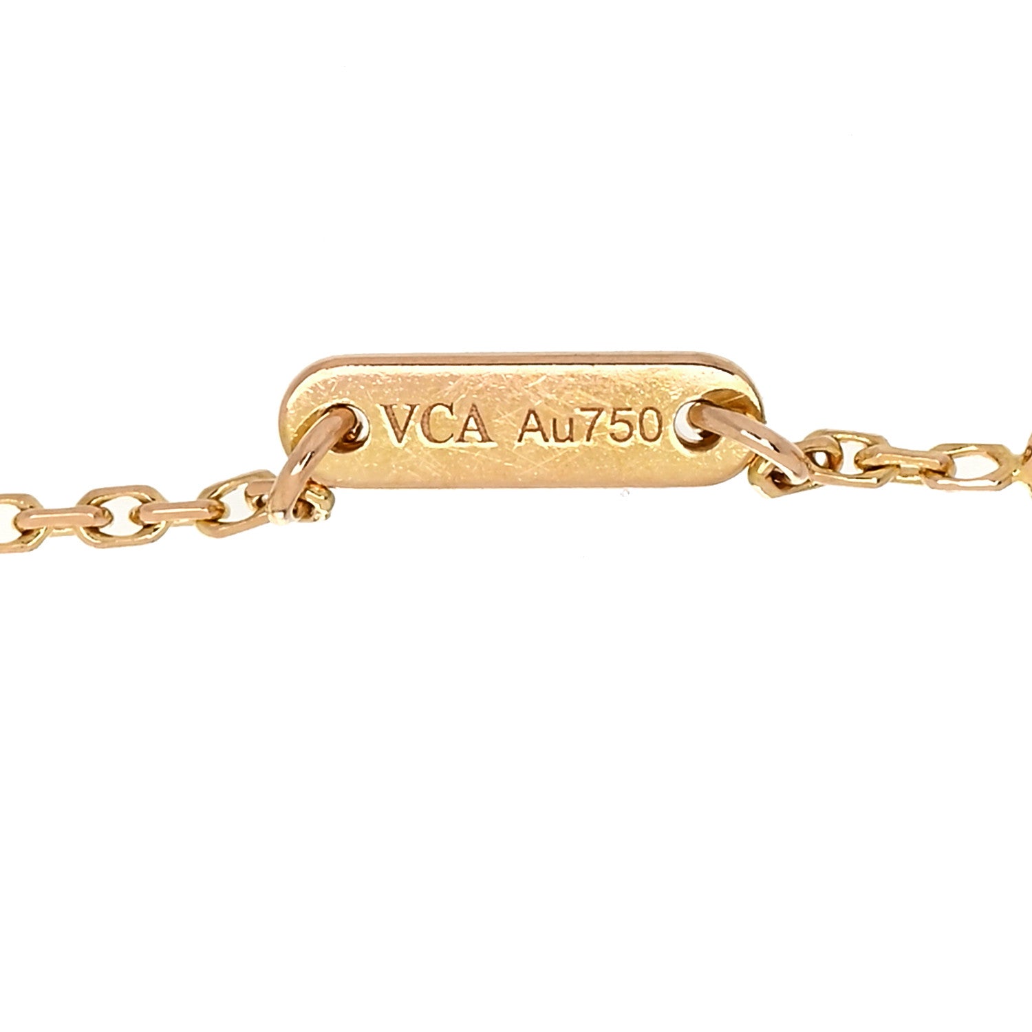 Van Cleef & Arpels 18K Rose Gold Sweet Alhambra Bracelet 4 of 4