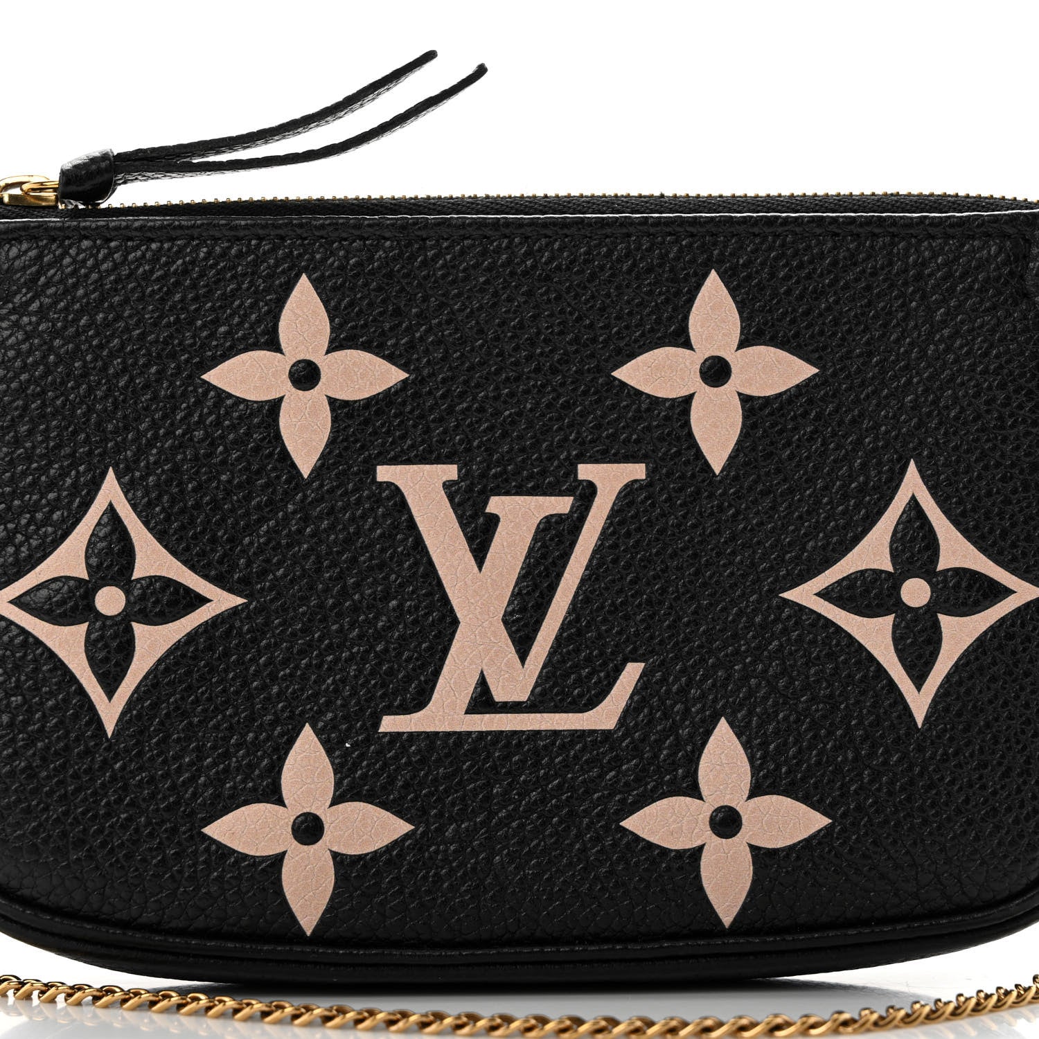 Louis Vuitton Empreinte Monogram Giant Mini Pochette Accessories Black 7 of 9