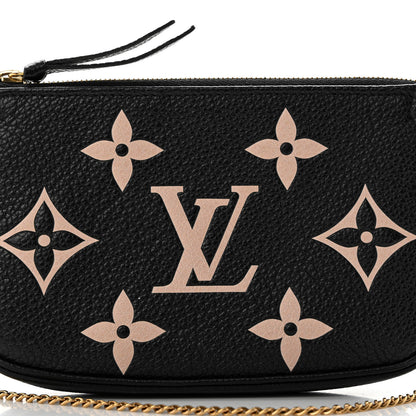 Louis Vuitton Empreinte Monogram Giant Mini Pochette Accessories Black 7 of 9
